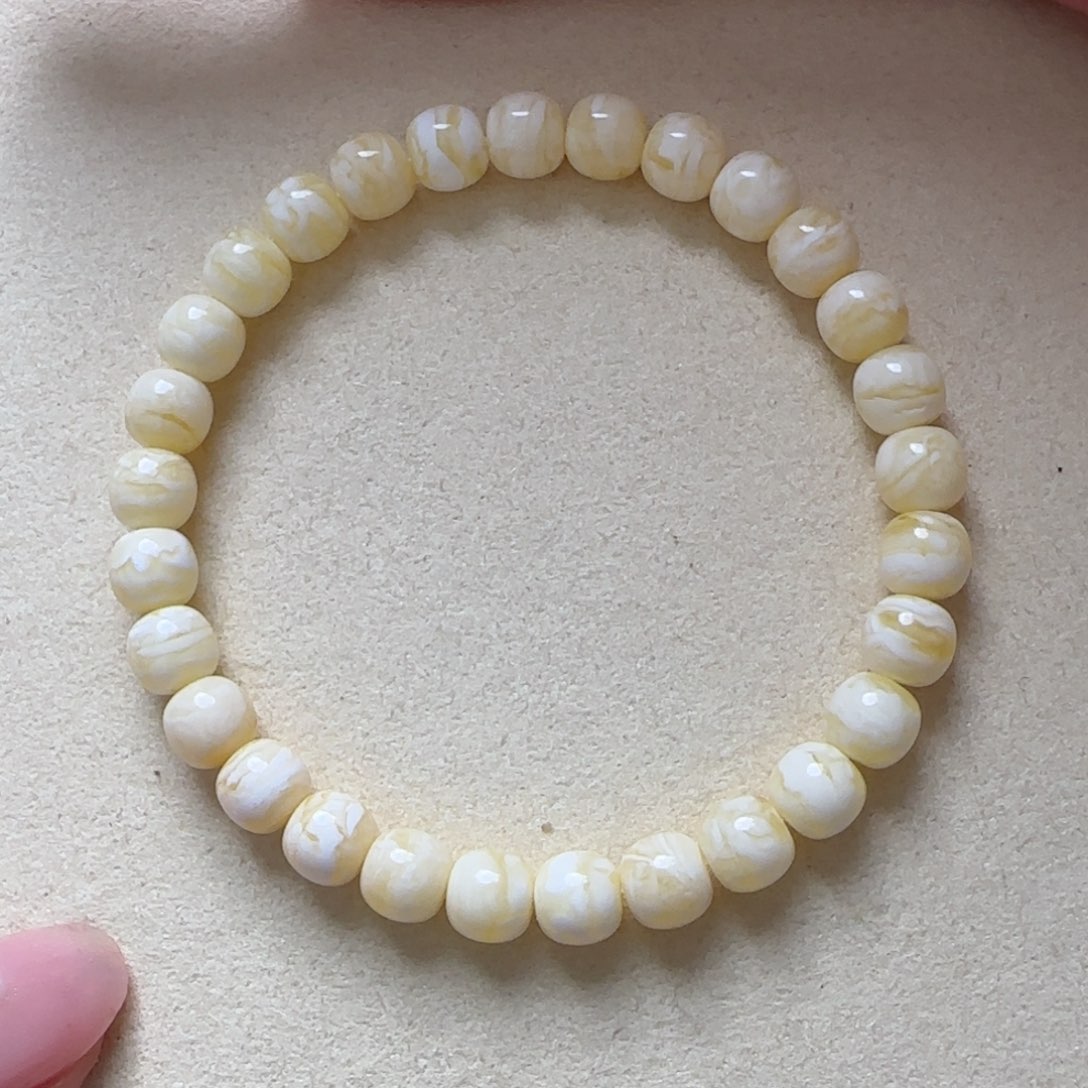 未镶嵌琥珀手链蜜蜡