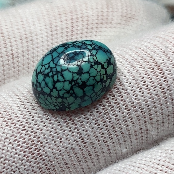 绿松石未镶嵌天然原矿 地大质检