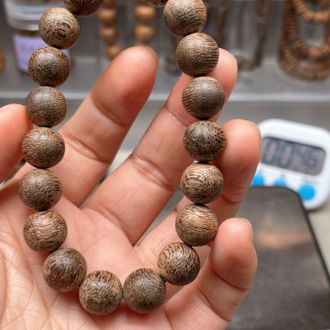 【闪购商品】沉香手串达拉干九分1.1      