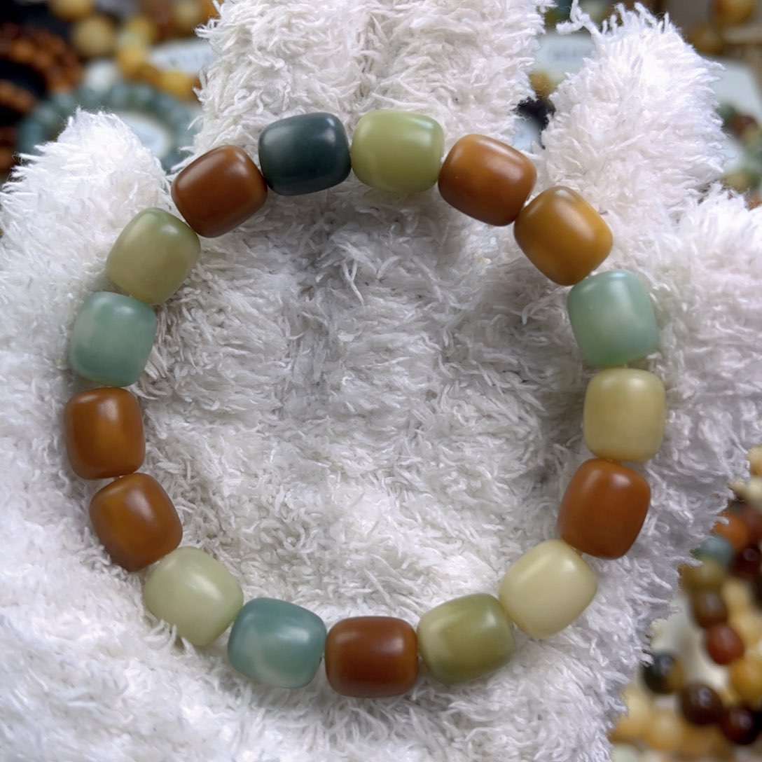 菩提根/象牙果手串干磨年糕