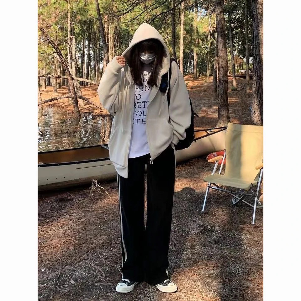 直播间扣号链接！事妈绕道！重磅潮牌男女同款卫衣拉链开衫休闲外套