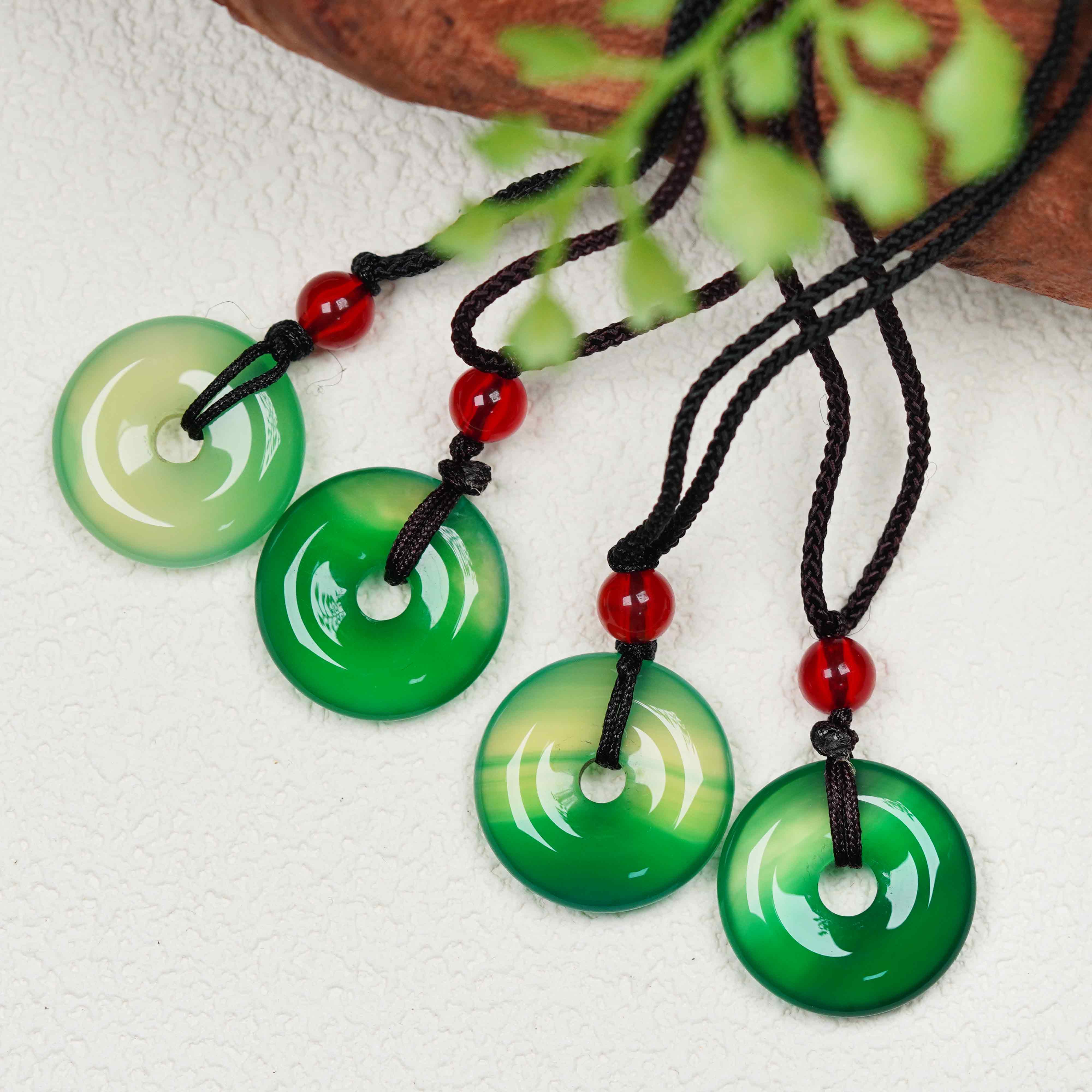 天然玉石 PAK31 时尚甄选款 珠宝平安扣吊坠 多样性发其一 