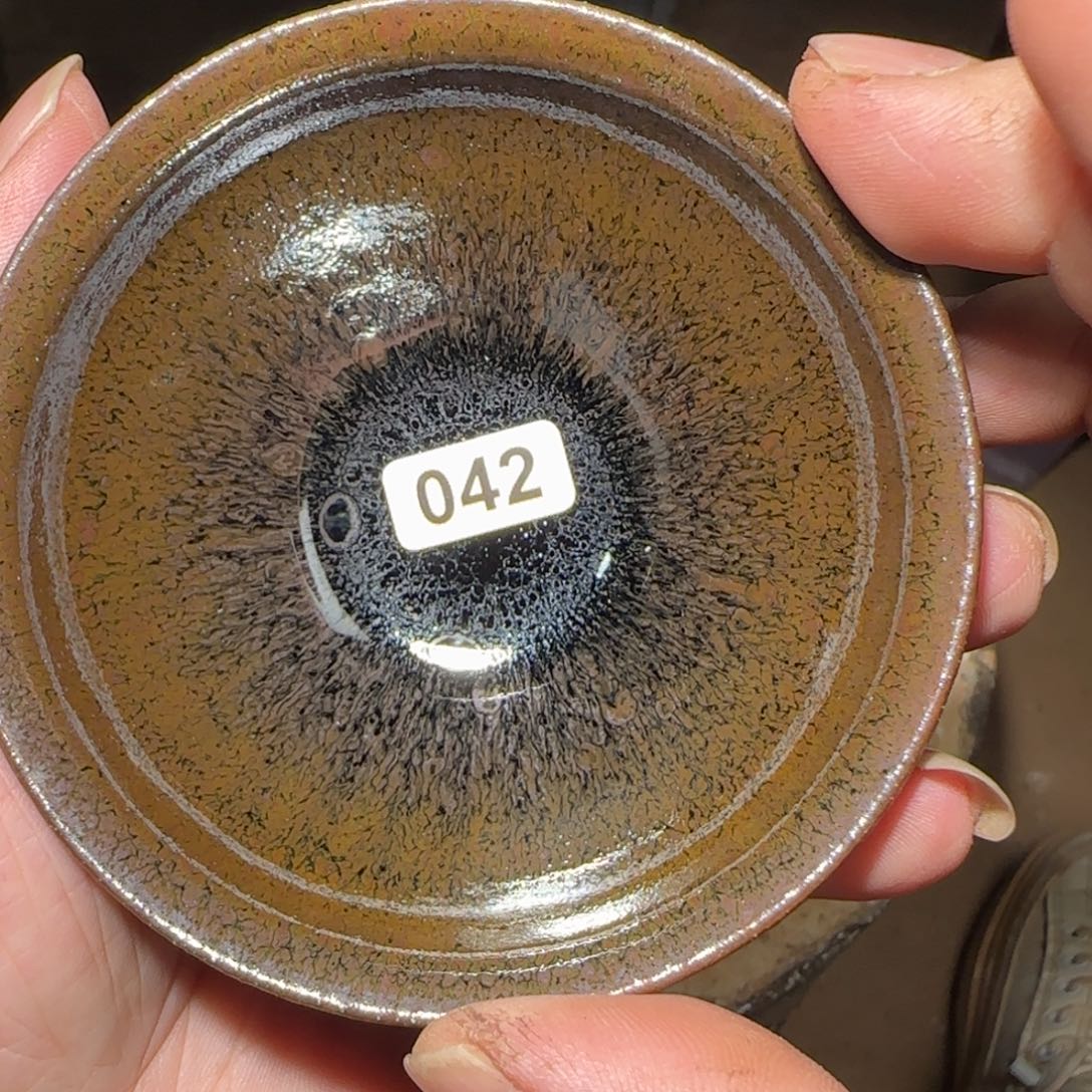 茶盏焦源柴烧自然还原042