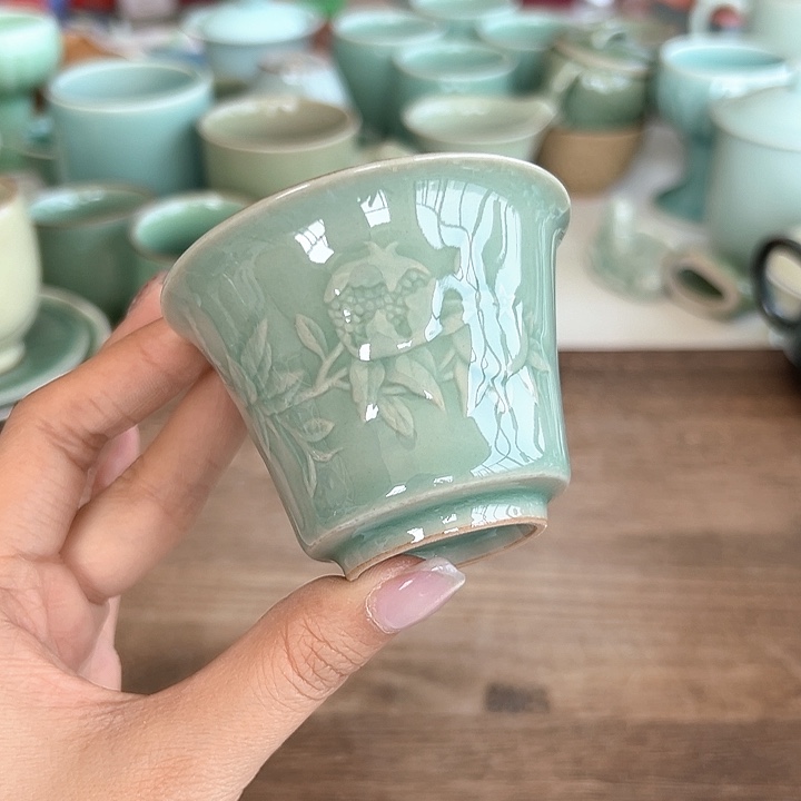 小米茶器龙泉青瓷