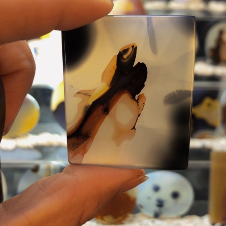 合金玛瑙/玉髓珠宝奇石用****3106有瑕