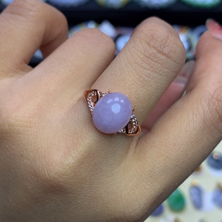 翡翠手链银S925镶嵌翡翠