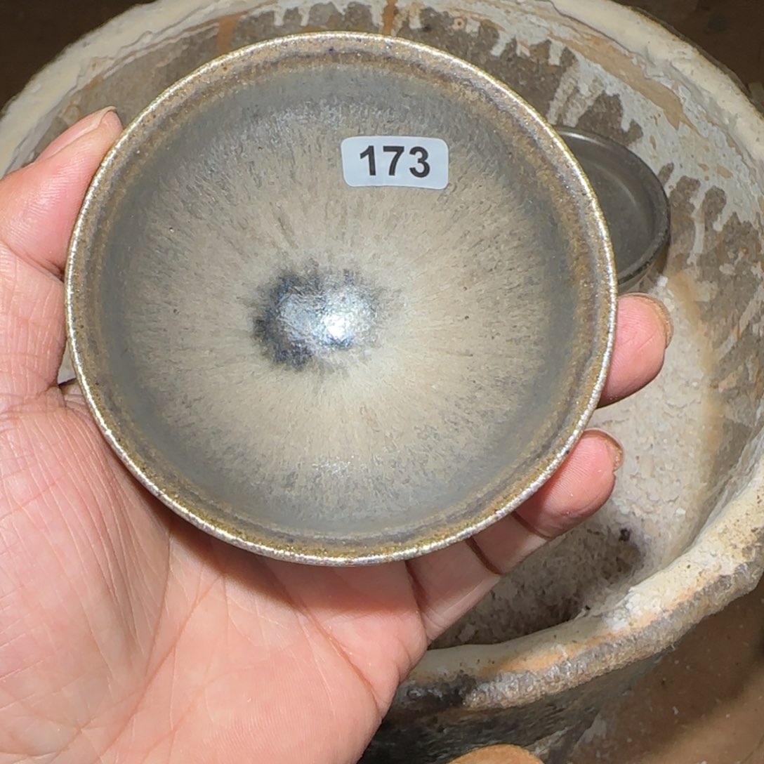 茶盏焦源柴烧自然还原173