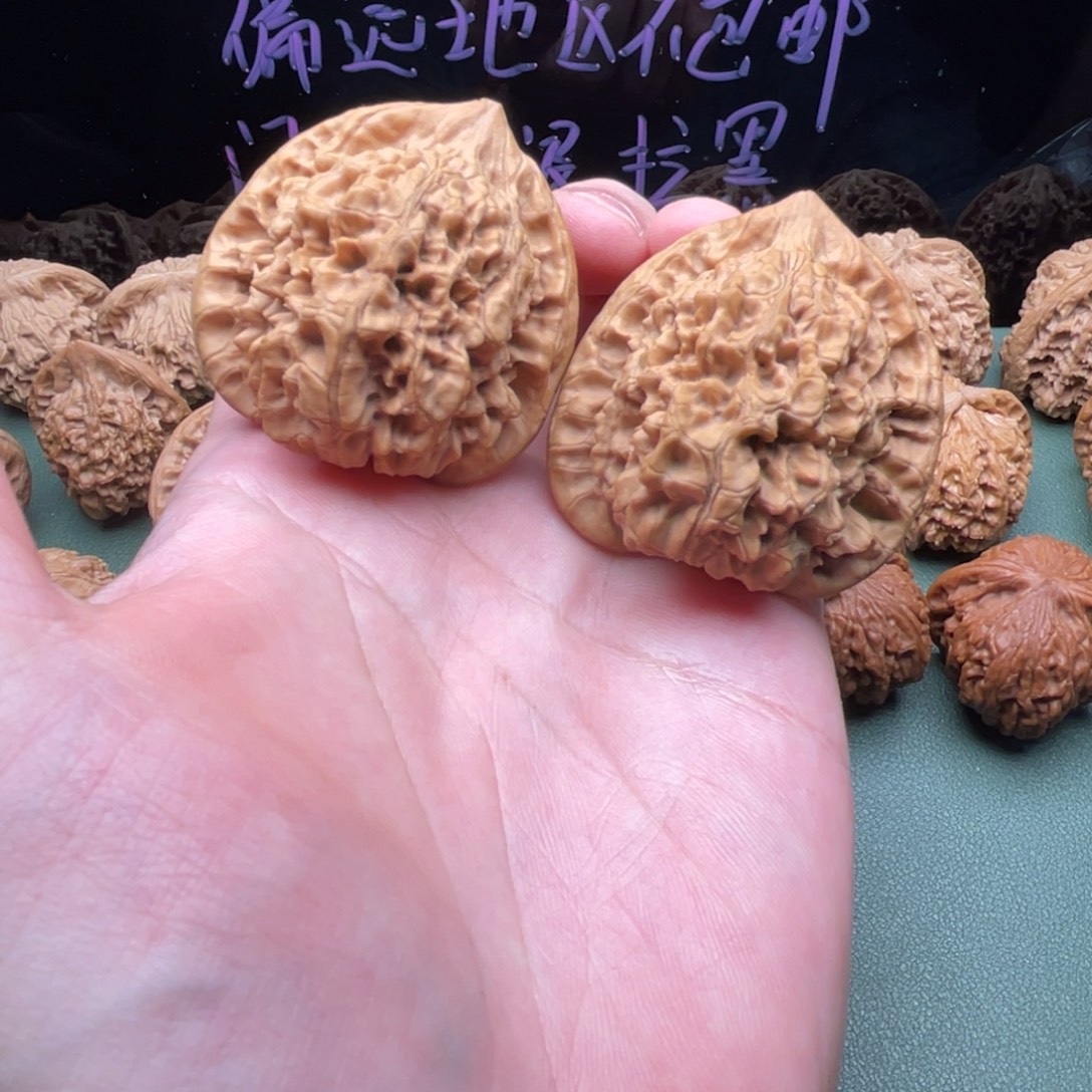 核桃把件45大官帽