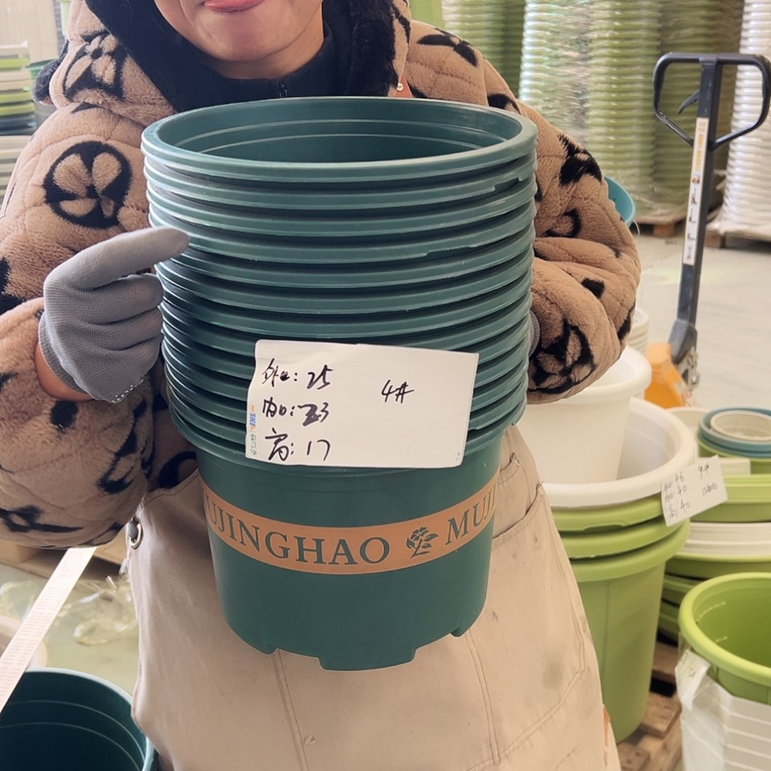 瑕疵矮胖4#墨绿色10个无托