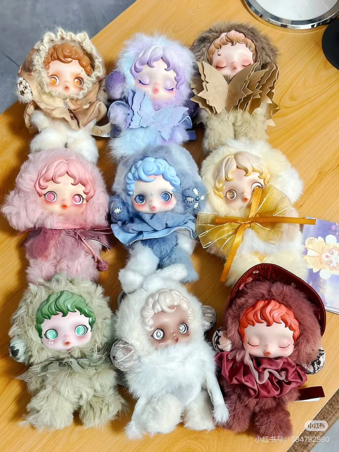 [直播代拆]SP光织园搪胶脸毛绒摆件盲盒手办潮玩情人节礼物