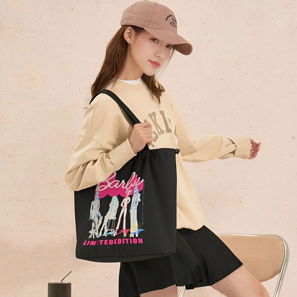 芭比健身运动包专用包专业防水防潮加大容量时尚收纳包休闲百搭