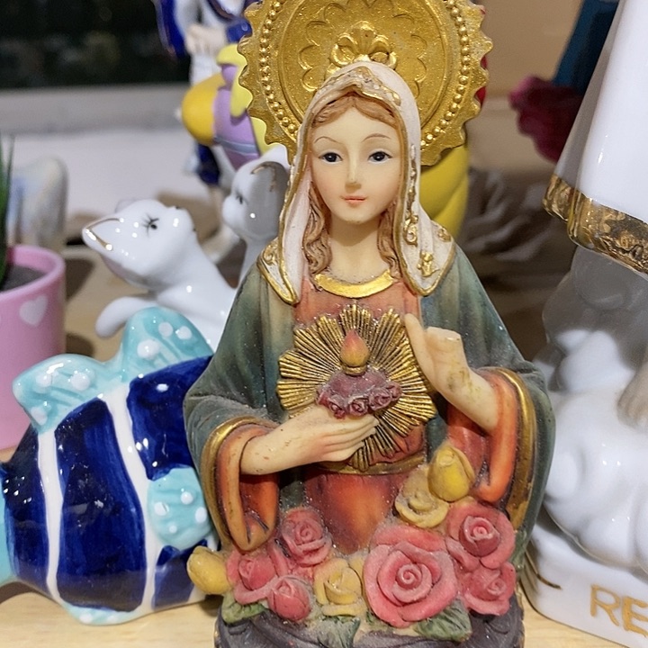 摆件陶瓷树脂家居摆件手断了