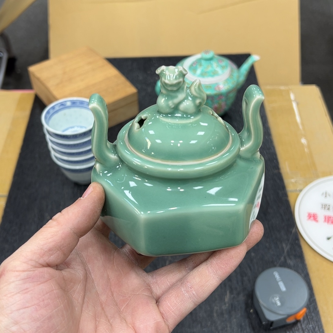 大***5陶瓷中古工艺品摆件