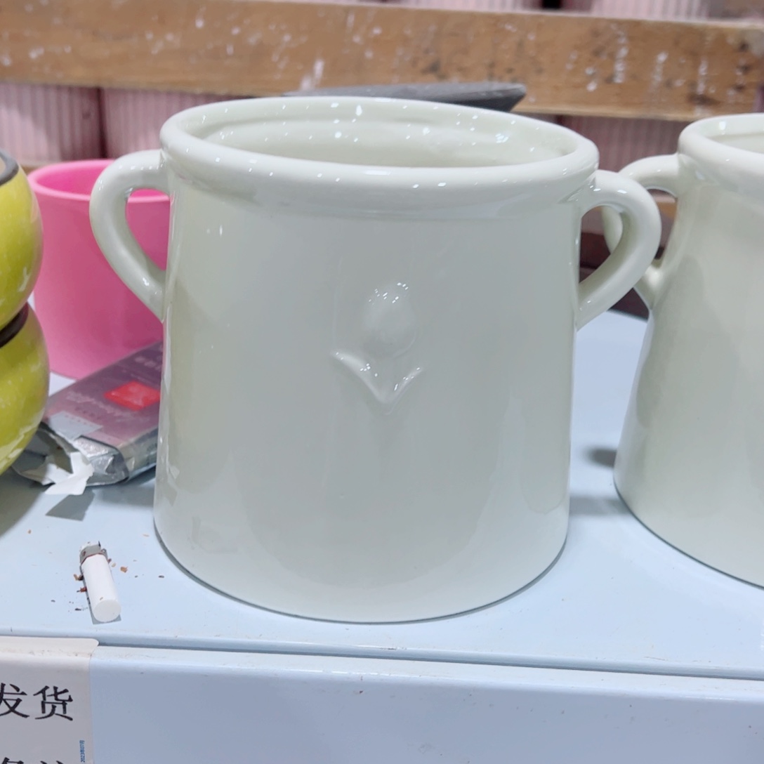 有孔，陶瓷花盆满10米包邮发货