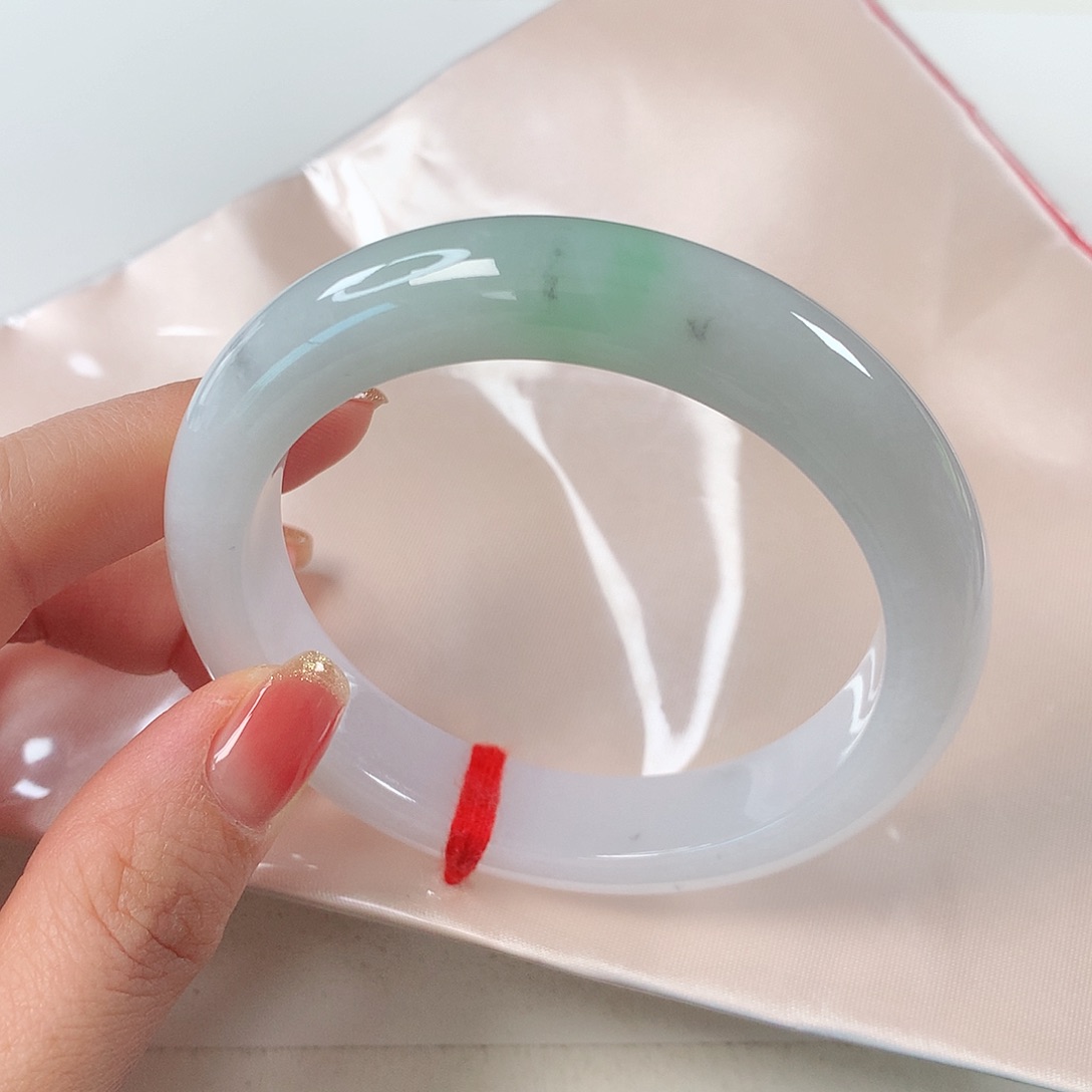 翡翠手镯未镶嵌 正圈⑨⑤