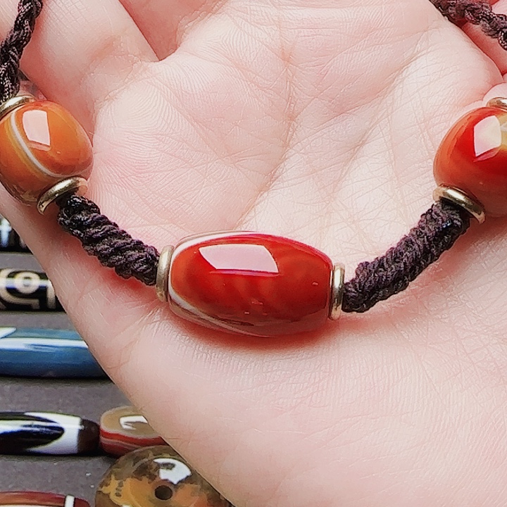 玛瑙/玉髓合金珠宝半成品