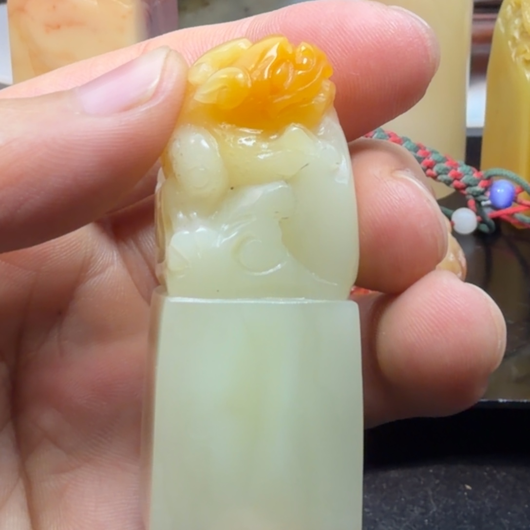 好***️印石寿山石芙蓉石