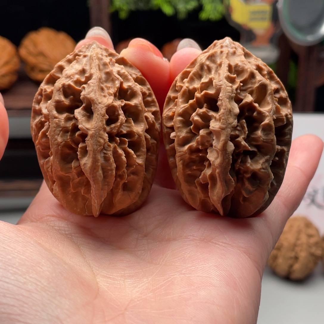 文玩核桃把件小楸千88