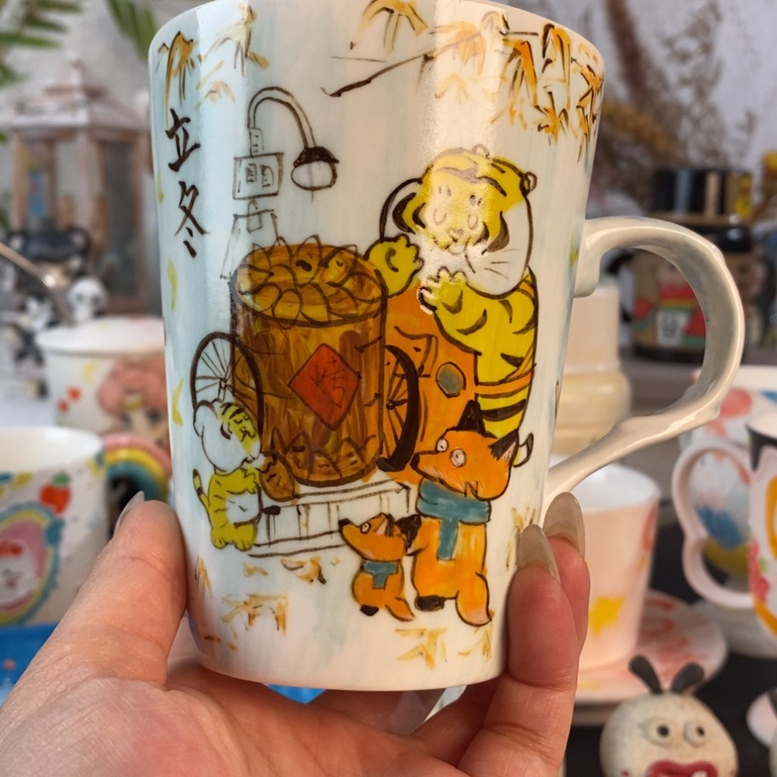 杯景德镇陶瓷创意水杯