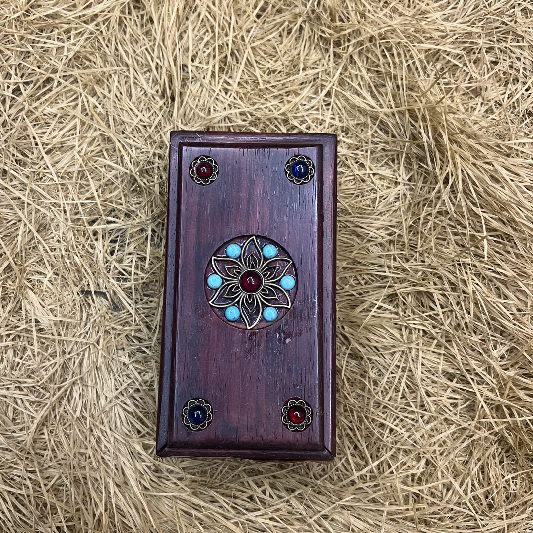 （闪购商品）福利福利福利镶嵌木盒复古风摆件木头