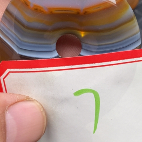 捕***】玛瑙/玉髓未镶嵌颈饰