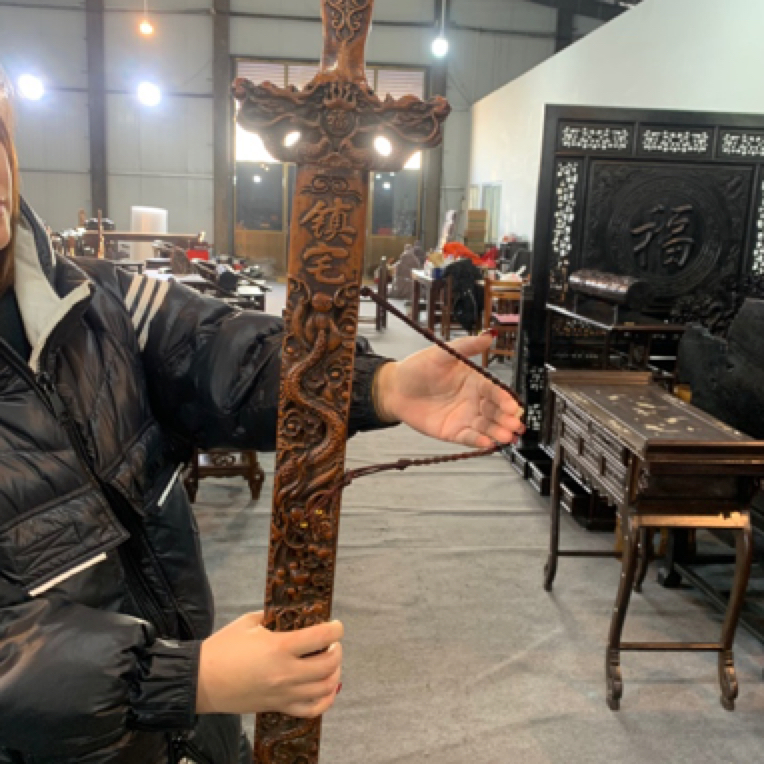 非遗手工艺、剑木艺摆件