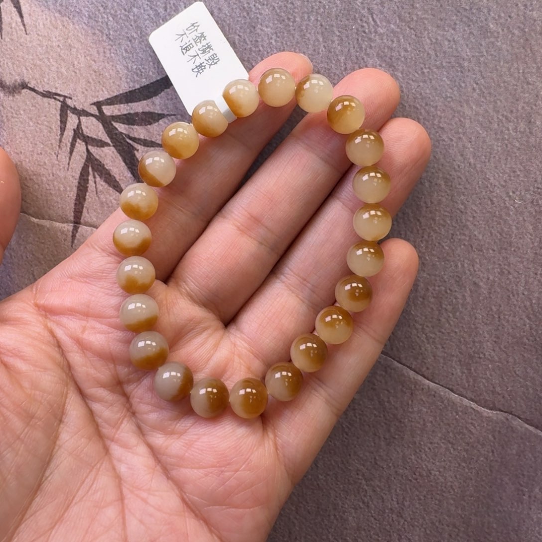 和田玉手串未镶嵌