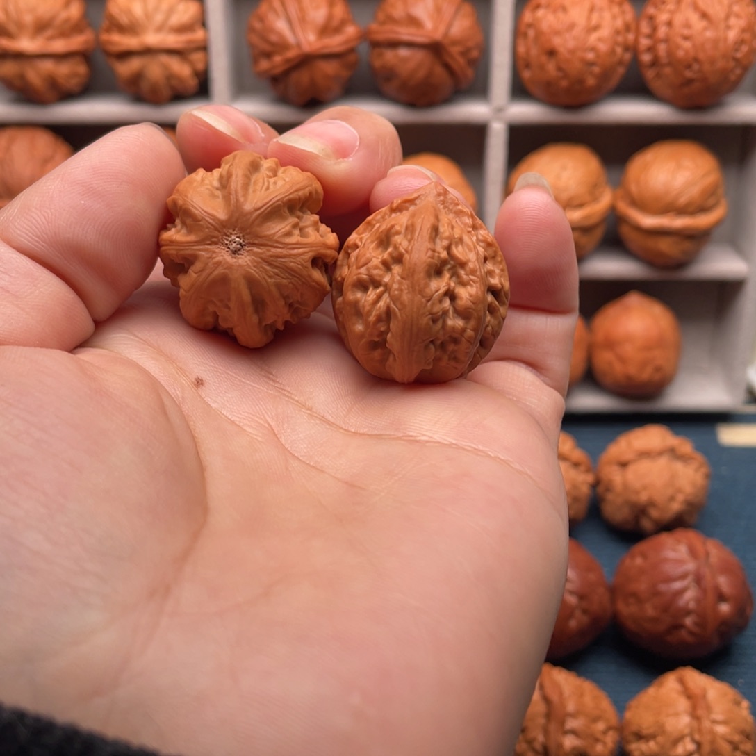 把件文玩核桃赤龙