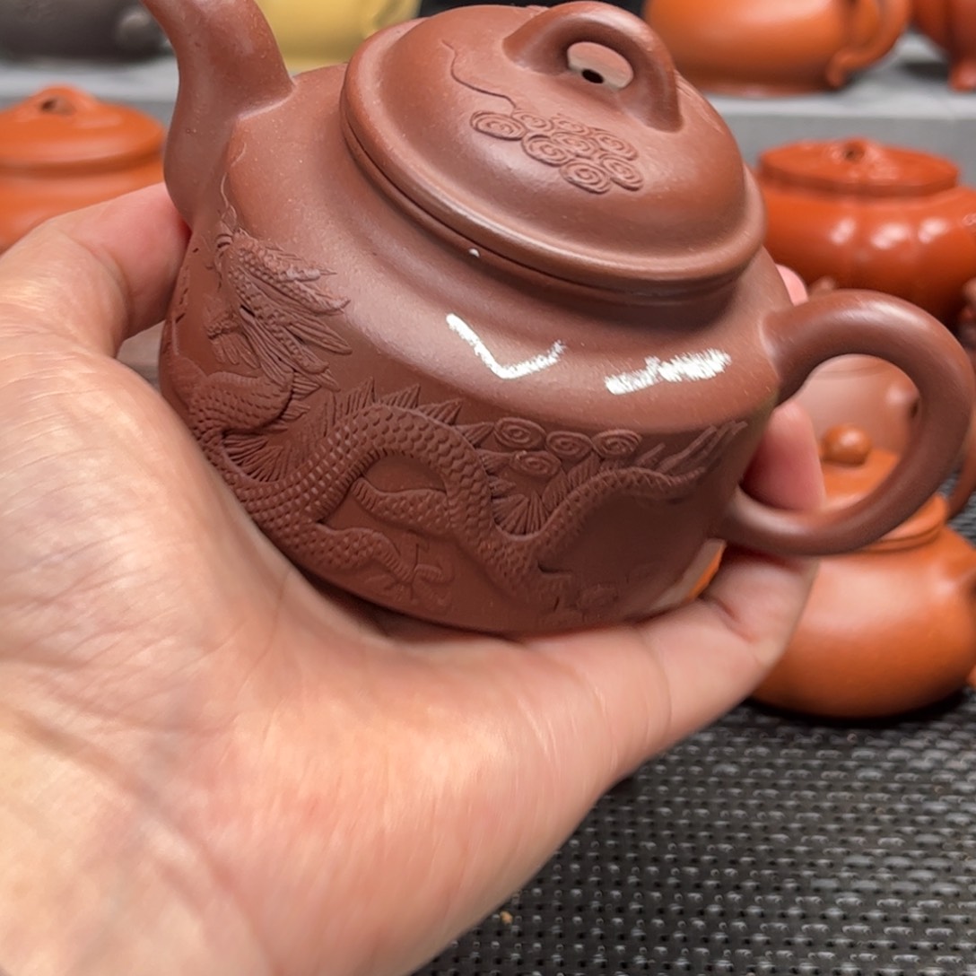 紫砂茶壶钢**9紫砂艺术茶具套装底槽清