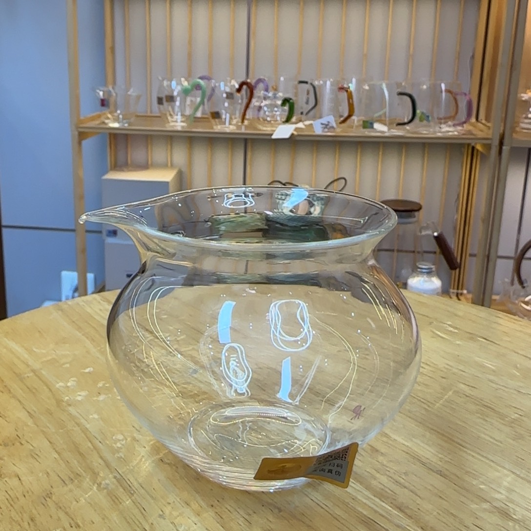 玻璃手工艺品禾器天逸无耳公道杯