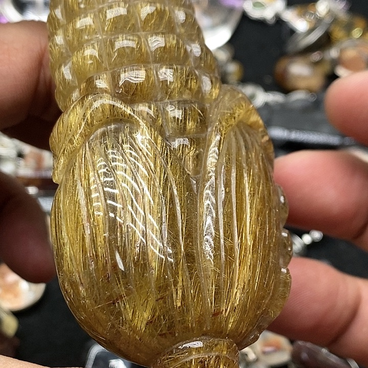 水晶未镶嵌珠宝半成品