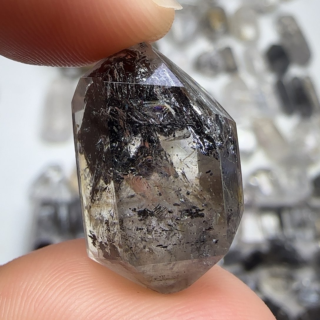 珠宝半成品水晶未镶嵌