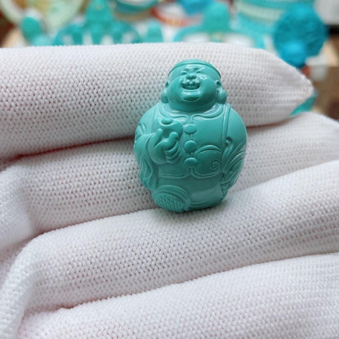 绿松石未镶嵌地主