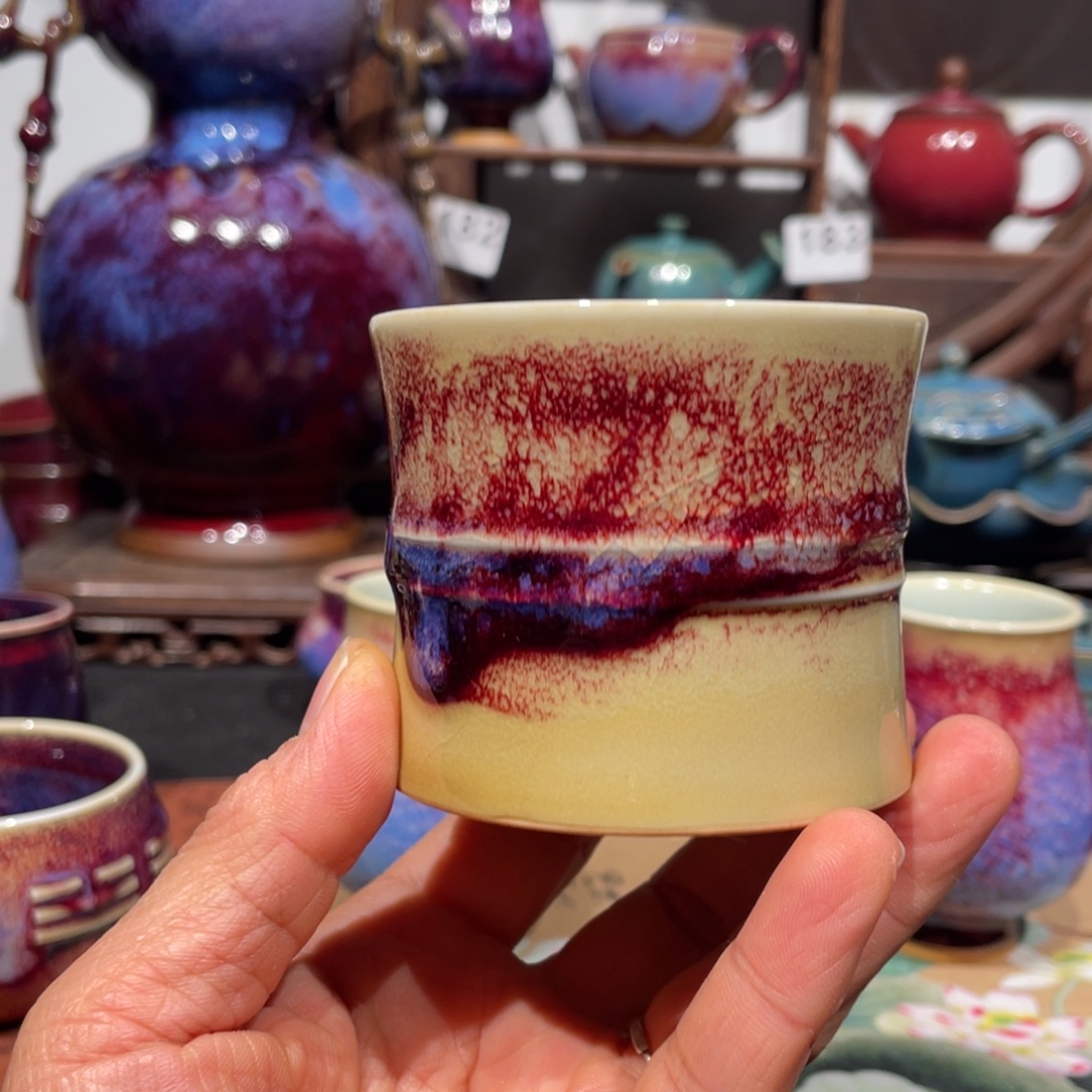 爱***生中国神后钧瓷茶器