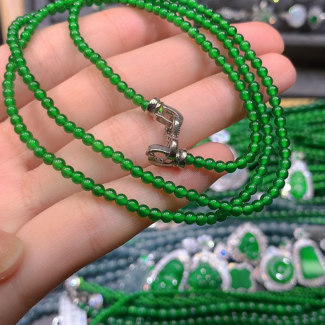 翡翠戒指未镶嵌天然翡翠