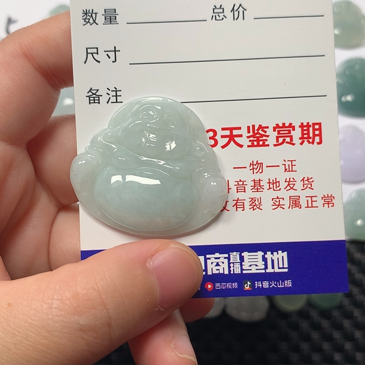 【闪购商品】翡翠颈饰未镶嵌佛公