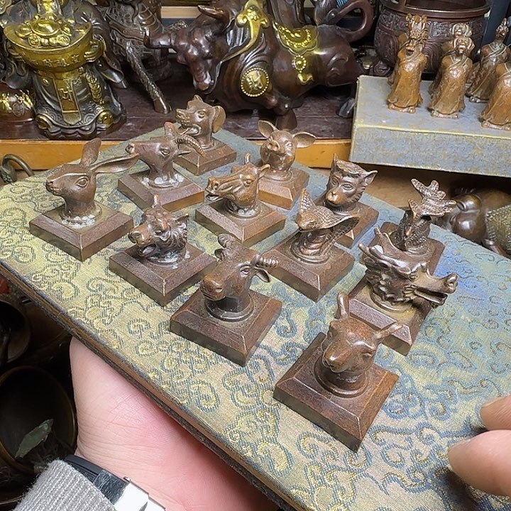 铜材质文玩摆件装饰