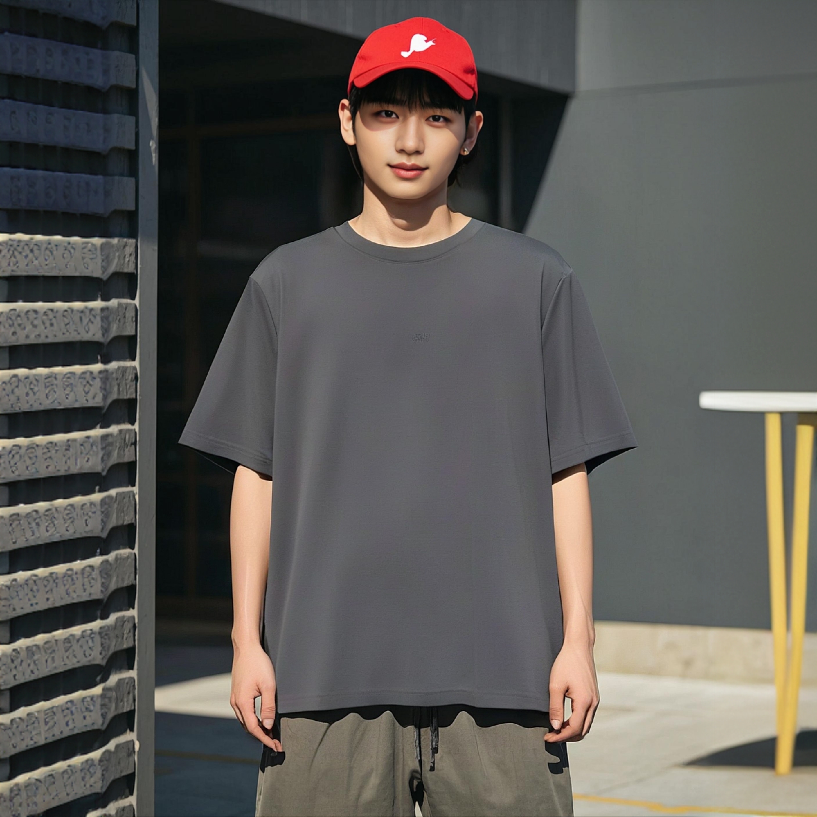 男款轻奢时尚潮流T恤751805