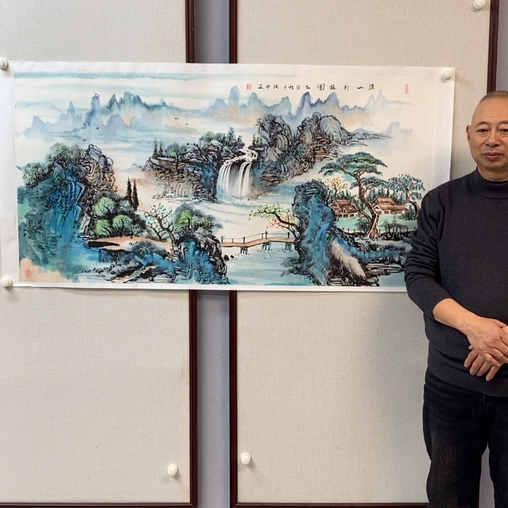 国画亲笔手绘原创