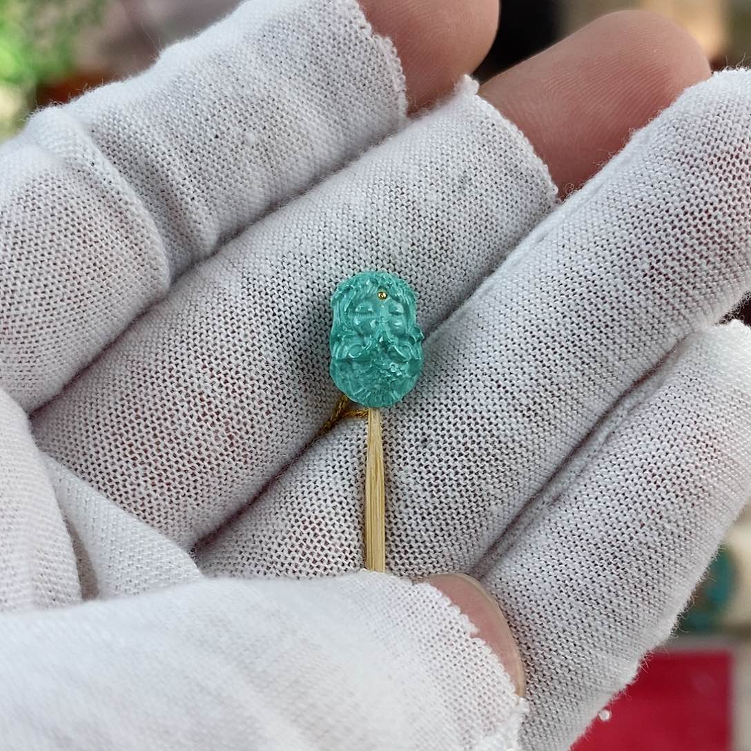 绿松石珠宝奇石未镶嵌