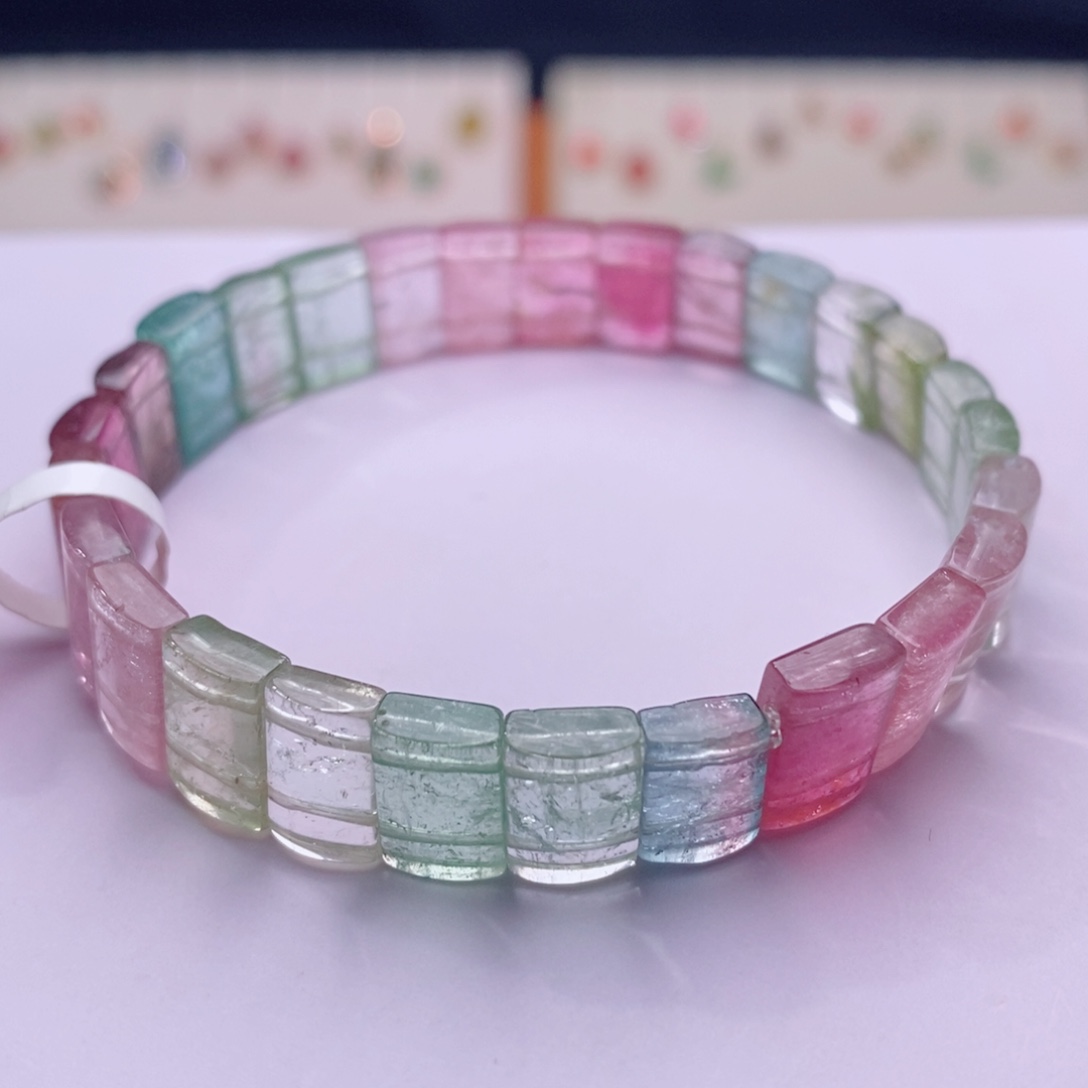 碧玺手链未镶嵌碧玺