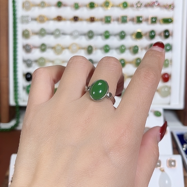 和田玉戒指未镶嵌