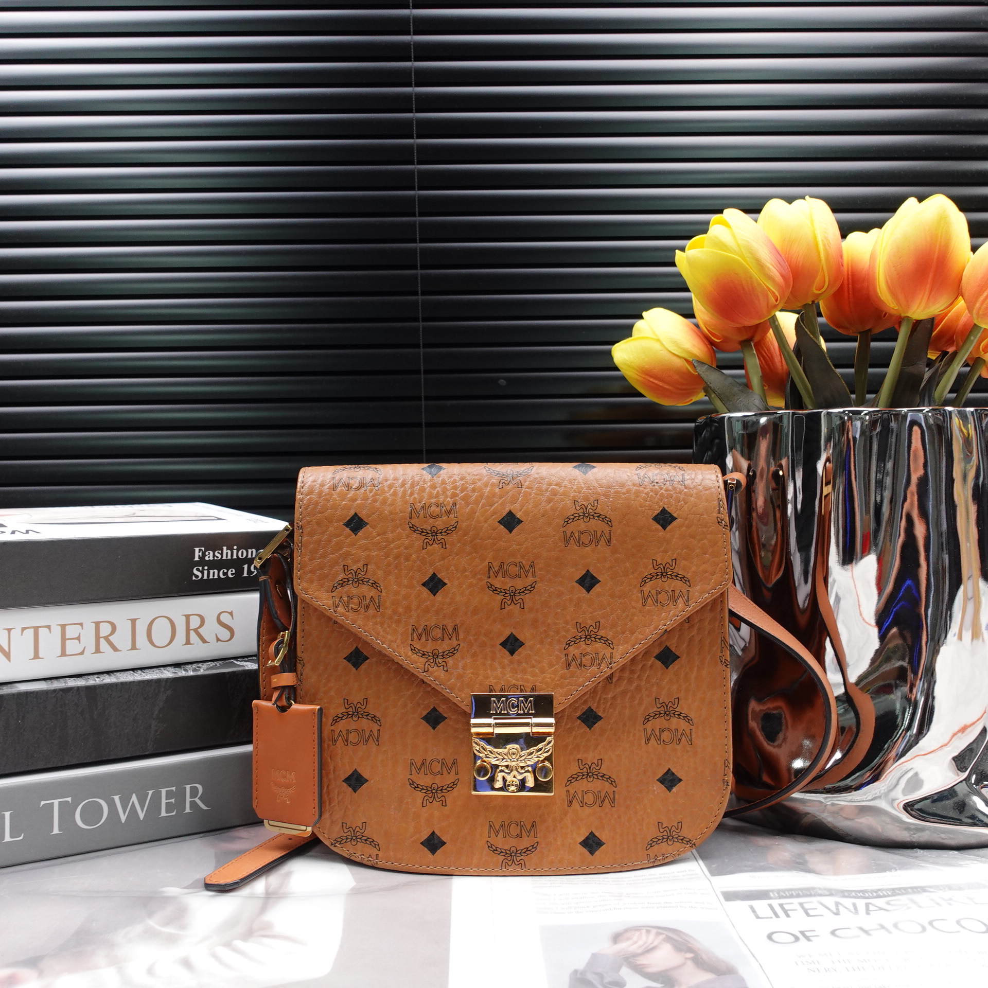 95新 MCM 单肩包/T20228102