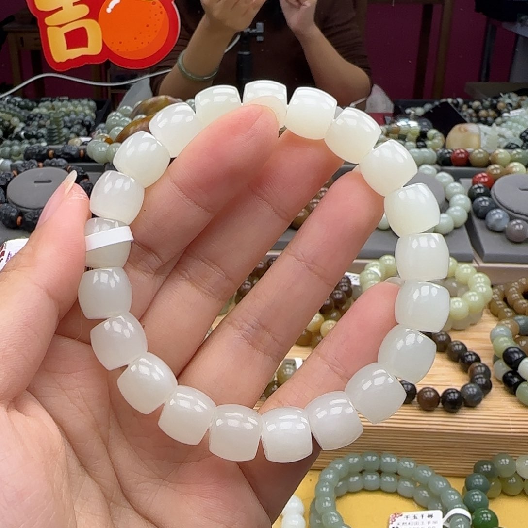 和田玉手链未镶嵌