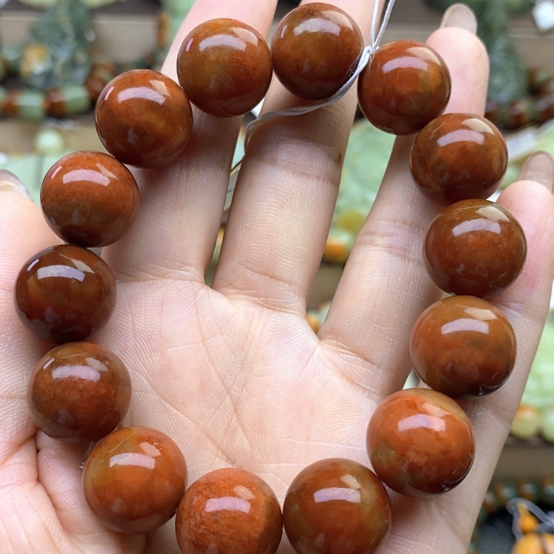 手串未镶嵌透闪石质玉