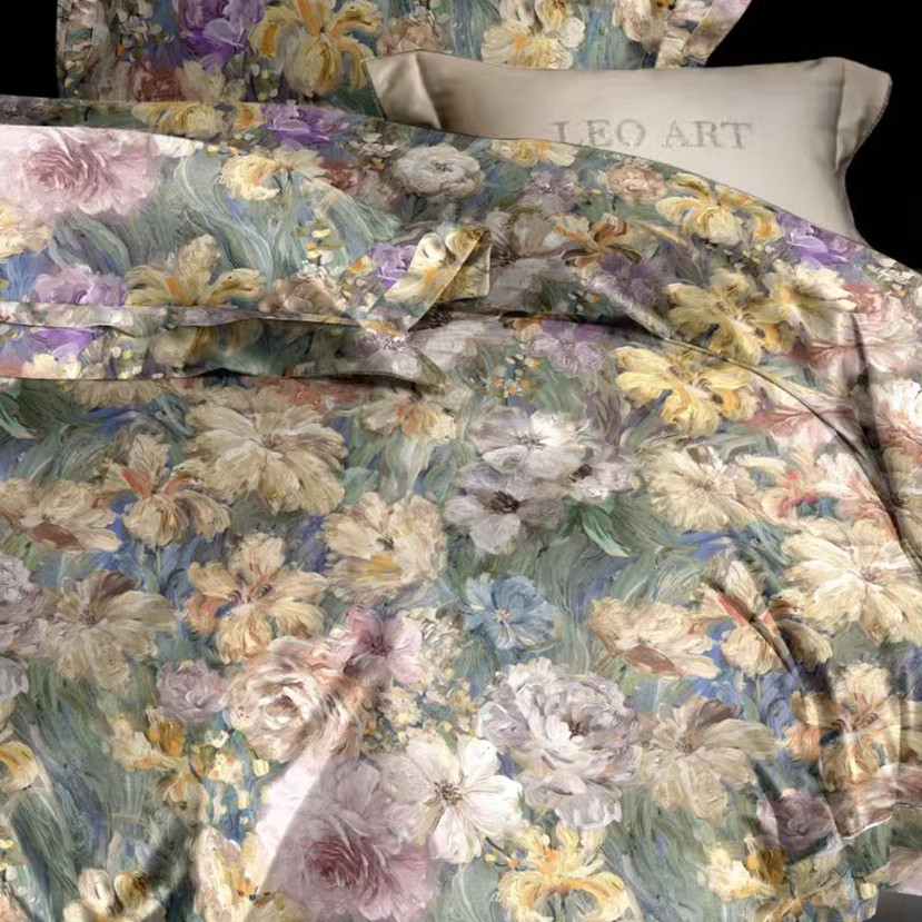 流金岁月   100%莱赛尔奥地利进口兰精天丝 枕套  被套床单 