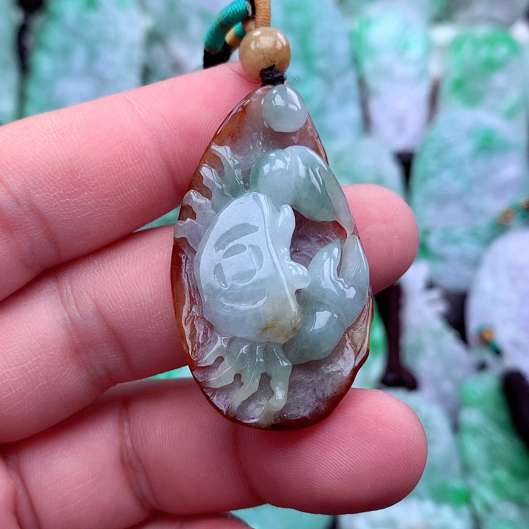 翡翠吊坠(不含链)未镶嵌