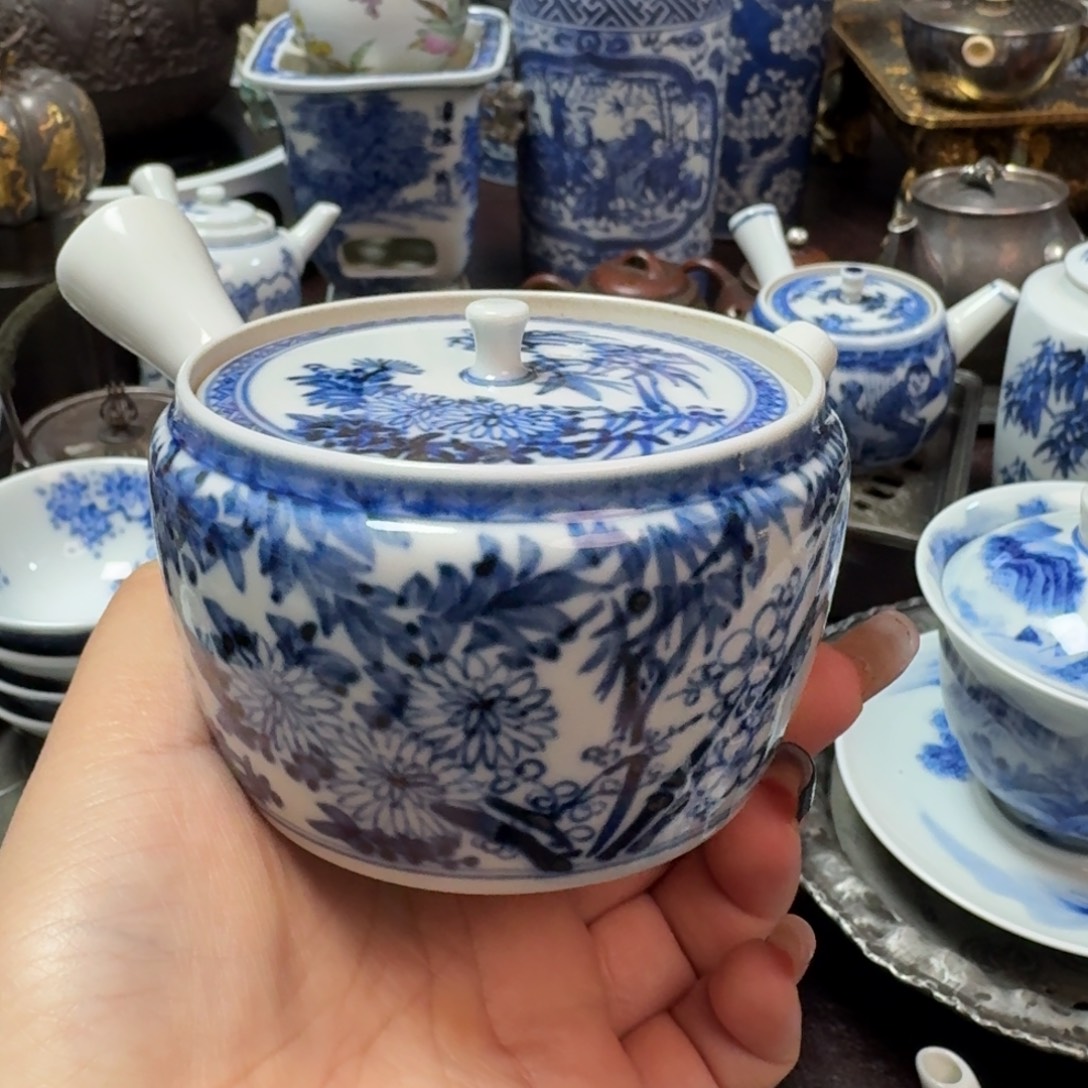 阡茶可集精选侧把壶