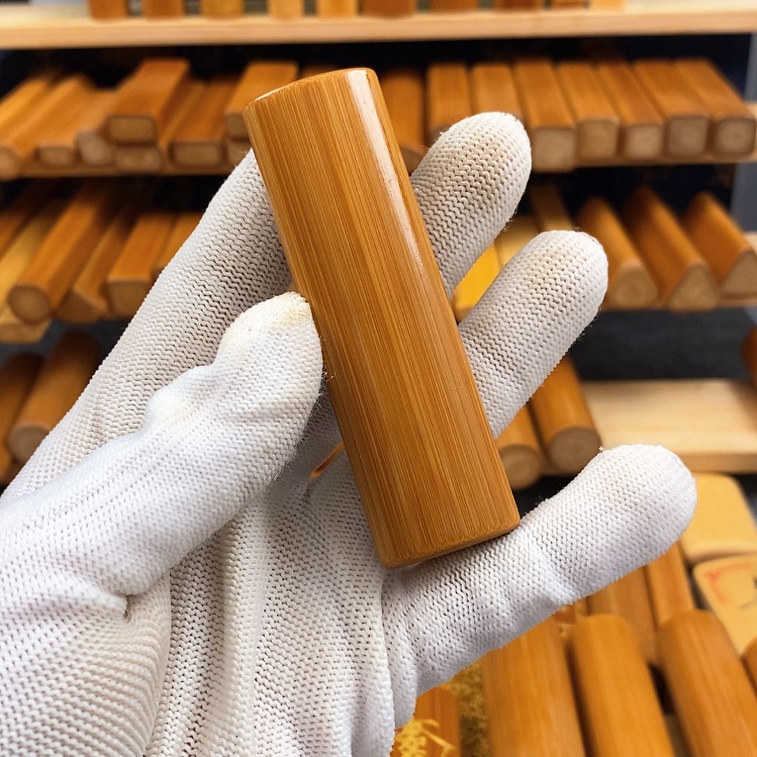 竹实心竹红皮椭扁素竹