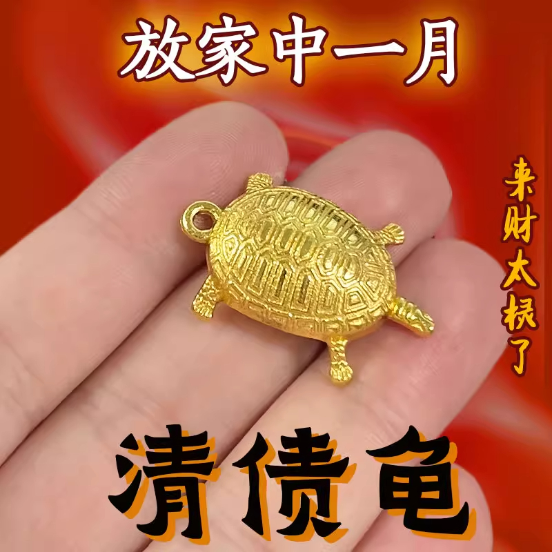 【消债龟已祝福】正品金龟招运进财真实助运创意送礼品男女送长辈